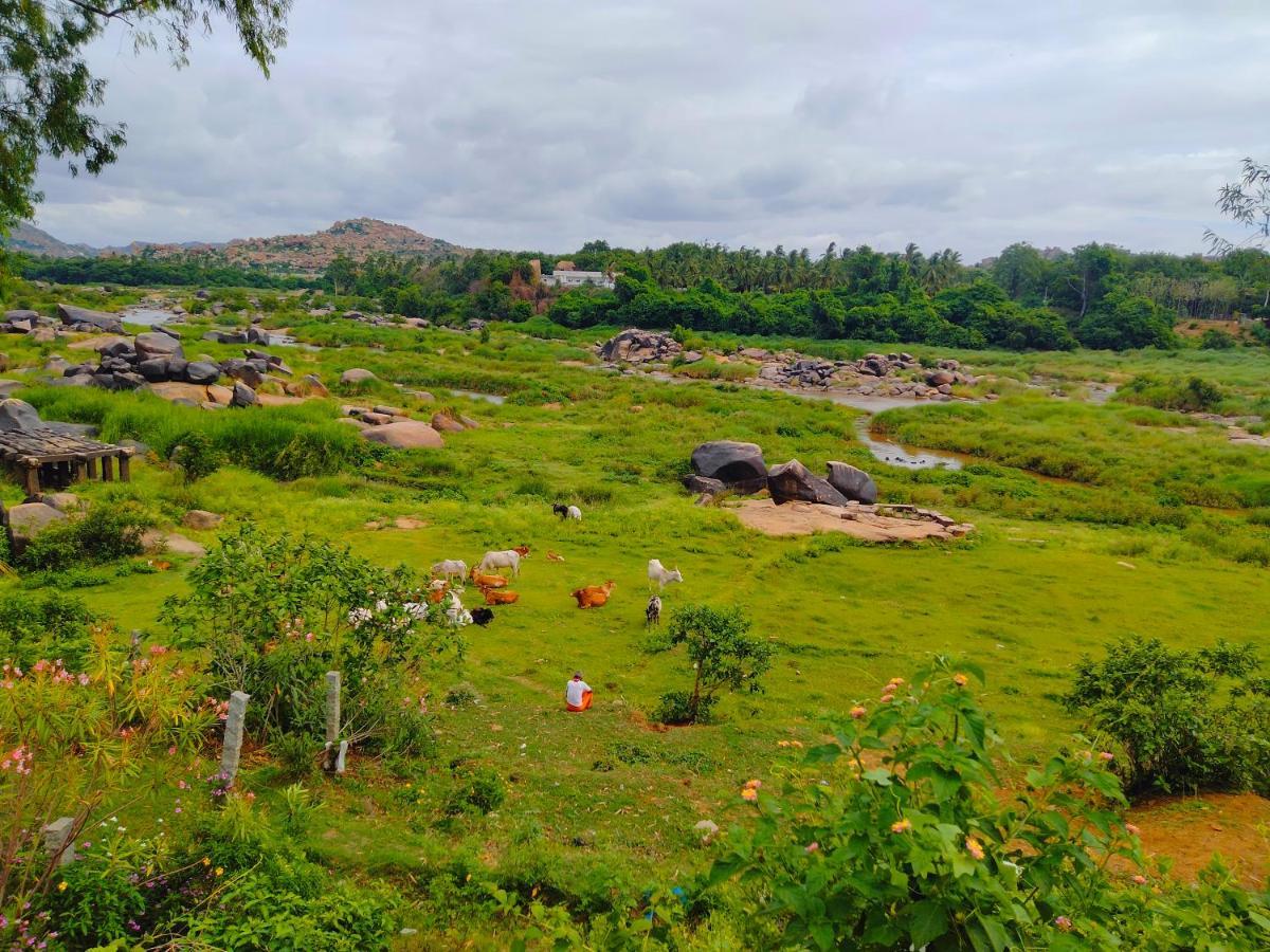 Goldengarden Cottages Hampi Exterior foto